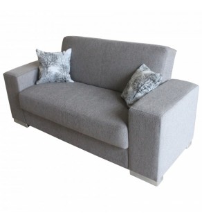 Sofa extensibil? 2 pers. FOREST GREY cu perne