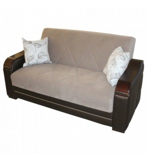 Sofa 2 pers. CARMEN LIGHT BROWN (ARIS BROWN)